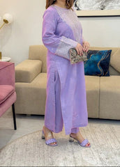 Grace S1328-Embroidered 2pc Lawn Dress.