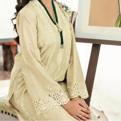 Grace S1224-Embroidered 3pc CHIKANKARI Lawn Dress With Printed Lawn Dupatta.