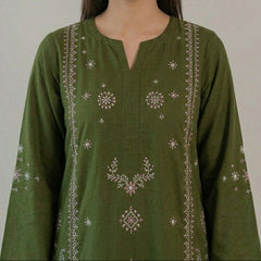 Grace S1347-Embroidered 2pc Lawn Dress.
