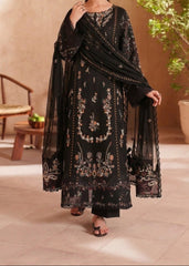 Grace S1403 - Embroidered 3pc Lawn Dress With Embroidered Chiffon Dupatta.