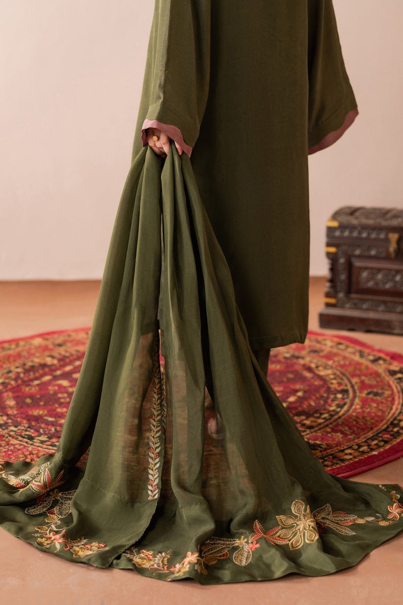 Grace S1459 - Embroidered 3pc Lawn Dress With Printed Lawn Dupatta.