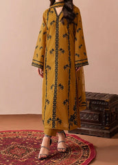 Grace S1461-Embroidered 3pc Lawn Dress With Embroidered Chiffon Dupatta.
