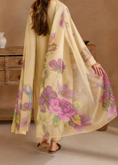 Grace S1492-Embroidered 3pc Lawn Dress With Printed Lawn Dupatta.