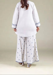 Grace Z-(S1485) - Stitched Embroidered 3pc Lawn Dress With Printed Lawn Dupatta.