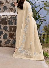 Grace S1483-Embroidered 3pc Lawn Dress With Printed Lawn Dupatta.