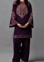 Grace W1033 - Embroidered 2pc Marina Dress.