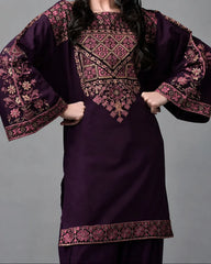 Grace W1033 - Embroidered 2pc Marina Dress.