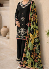 Grace S1535-Embroidered 3pc Lawn Dress With Printed Chiffon Dupatta.