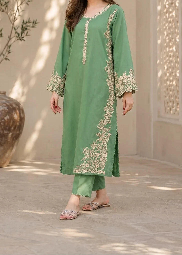 Grace W1036 - Embroidered 2pc Marina Dress.