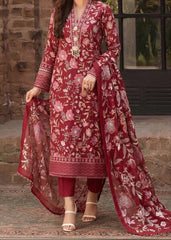 Grace S1559 - Embroidered 3pc Lawn Dress With Embroidered Chiffon Dupatta.
