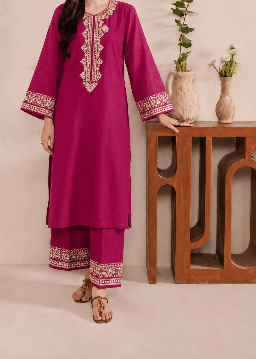 Grace S1580-Embroidered 2pc Lawn Dress.