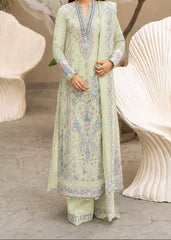 Grace S1584 - Embroidered 3pc Lawn Dress With Embroidered Lawn Dupatta.