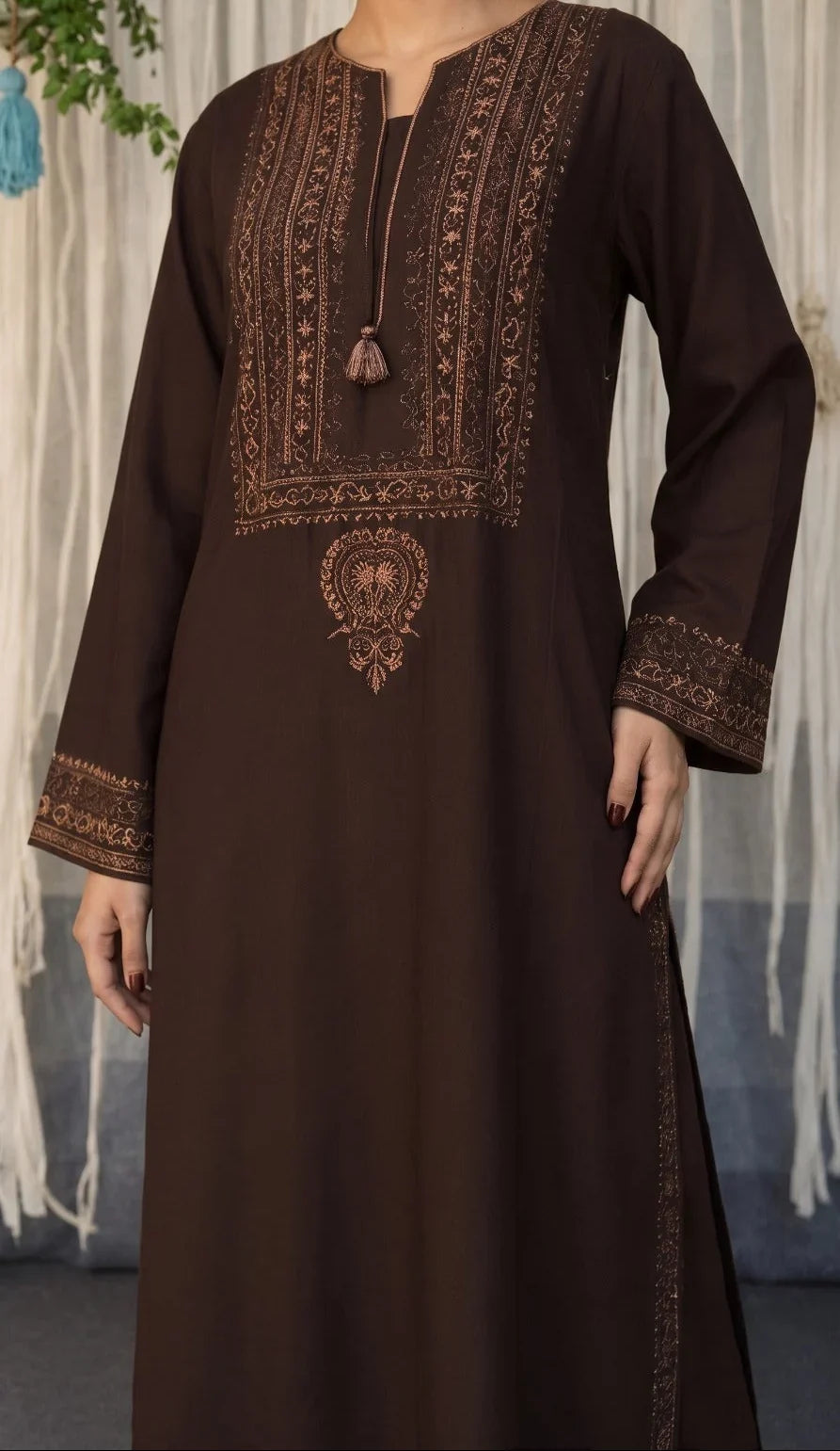 Grace W1032 - Embroidered 2pc Marina Dress.