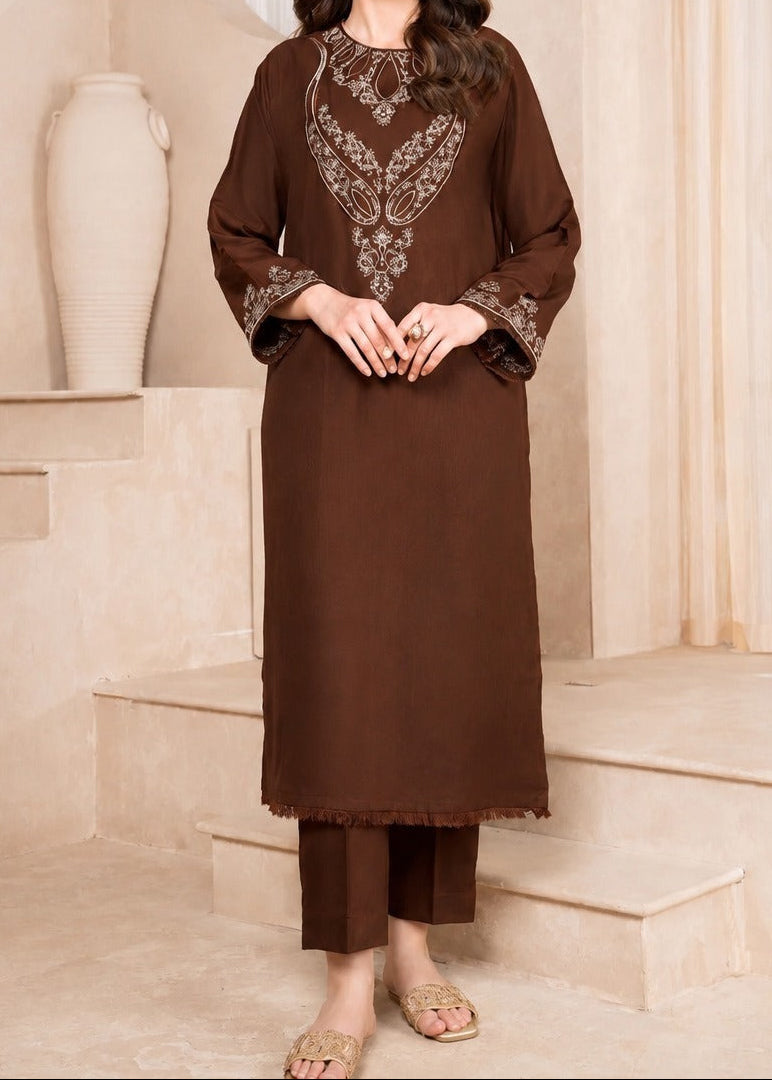 Grace S1588-Embroidered 2pc Lawn Dress.