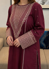 Grace S1612-Embroidered 2pc Lawn Dress.