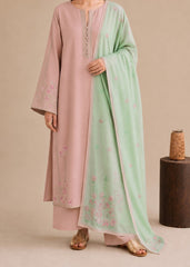 Grace S1589-Embroidered 3pc Lawn Dress With Printed voile Dupatta.