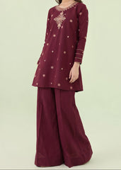 Grace S1597-Embroidered 2pc Lawn Dress.
