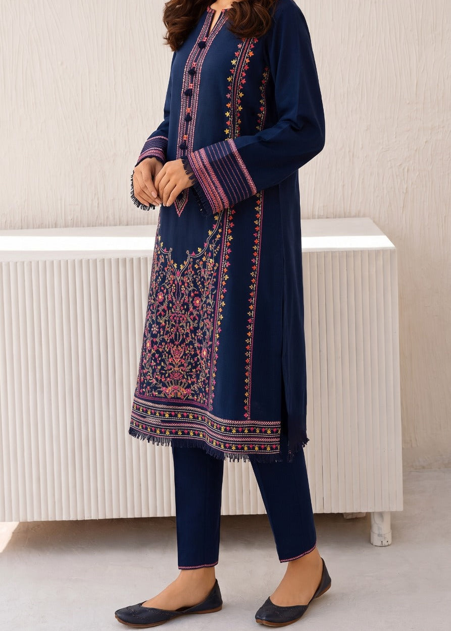 Grace W1027 - Embroidered 2pc Marina Dress.