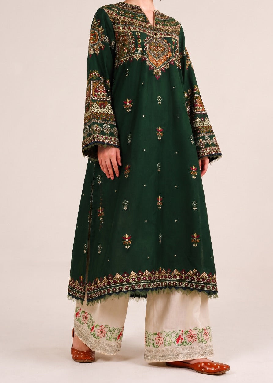 Grace S1602-Embroidered 2pc Lawn Dress.