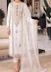 Grace S1605 - Embroidered 3pc Lawn Dress With Embroidered Chiffon Dupatta.