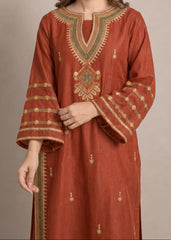 Grace S1607-Embroidered 2pc Lawn Dress.