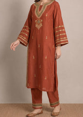 Grace S1607-Embroidered 2pc Lawn Dress.