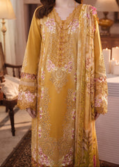 Grace S1608 - Embroidered 3pc CHIKANKARI Lawn Dress With Printed Lawn Dupatta.