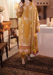 Grace S1608 - Embroidered 3pc CHIKANKARI Lawn Dress With Printed Lawn Dupatta.