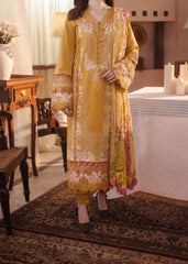 Grace S1608 - Embroidered 3pc CHIKANKARI Lawn Dress With Printed Lawn Dupatta.