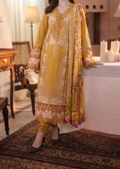 Grace S1608 - Embroidered 3pc CHIKANKARI Lawn Dress With Printed Lawn Dupatta.