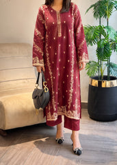 Grace W1084 - Embroidered 2pc Marina Dress.