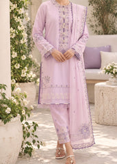 Grace S1616 - Embroidered 3pc Lawn Dress With Embroidered Khadi Net Dupatta.