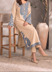 Grace W1037 - Embroidered 2pc Marina Dress.