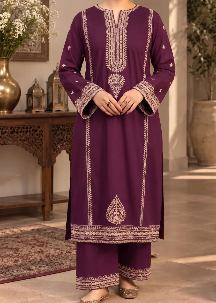 Grace W1088 - Embroidered 2pc Marina Dress.