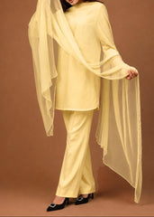 Grace T04- Plain Dyed Chiffon Dupatta.