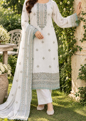 Grace S1569 - Embroidered 3pc Lawn Dress With Embroidered Chiffon Dupatta.