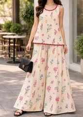 Grace W1069 - Digital Printed 2pc Silk Dress.