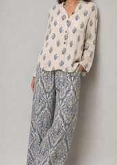 Grace W1070 - Digital Printed 2pc Silk Dress.