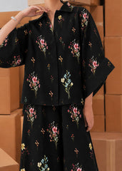 Grace W1068 - Digital Printed 2pc Silk Dress.