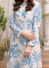Grace W1065 - Digital Printed 2pc Silk Dress.