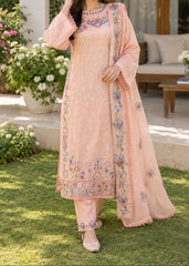 Grace S1629 - Embroidered 3pc Lawn Dress With Embroidered  Chiffon Dupatta.