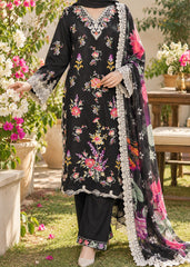 Grace S1632 - Embroidered 3pc Lawn Dress With Printed Chiffon Dupatta.