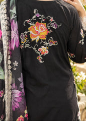 Grace S1632 - Embroidered 3pc Lawn Dress With Printed Chiffon Dupatta.