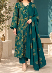 Grace W1103 - Embroidered 3pc Marina Dress With Embroidered Marina Shawl.