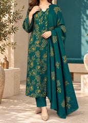 Grace W1103 - Embroidered 3pc Marina Dress With Embroidered Marina Shawl.