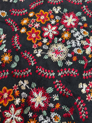 Sarinnah Premium D78-Luxury Formal Heavy Embroidered Karandi Shawl.