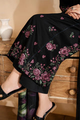 Grace S1456-Embroidered 3pc Lawn Dress With Printed Lawn Dupatta.
