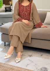Grace W1117 - Embroidered 2pc Marina Dress.