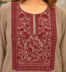 Grace W1117 - Embroidered 2pc Marina Dress.