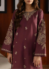 Grace S1279-Embroidered 2pc Lawn Dress